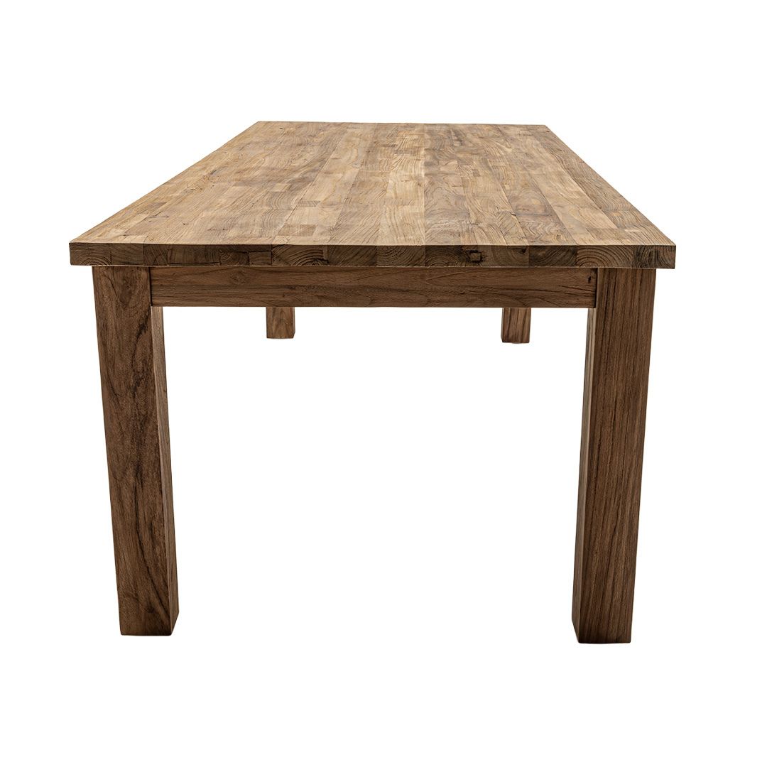 Outdoor Teak Wood Rectangular Dining Table - image 3