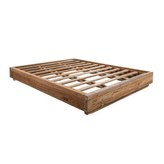 Teak Wood Bed Frame - image 1