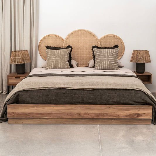 Teak Wood Bed Frame - image 2