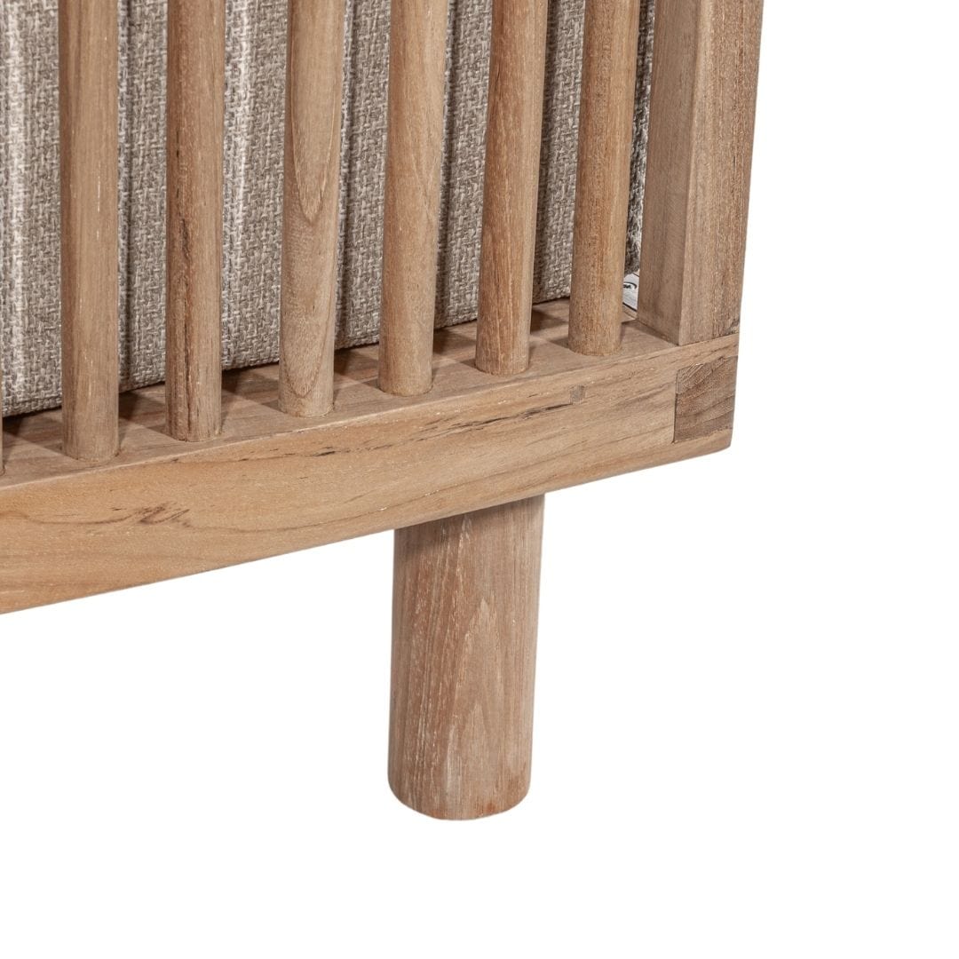 Outdoor Teak Wood Sand Sofa - image 11