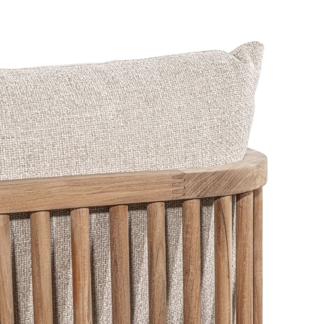 Outdoor Teak Wood Sand Sofa - image 8