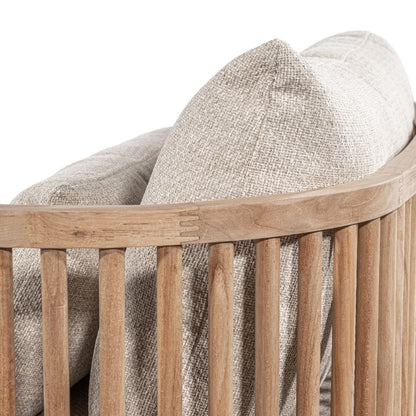 Outdoor Teak Wood Sand Sofa - image 7