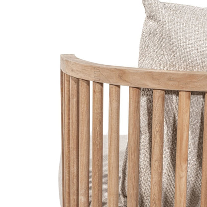 Outdoor Teak Wood Sand Sofa - image 13