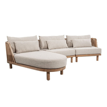 Outdoor Teak Wood Sand Sofa - image 1