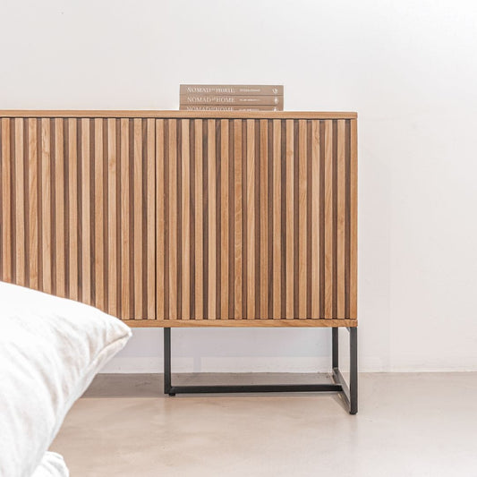 Teak Wood Black Cabinet - image 2