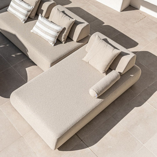 Outdoor Teak Wood Sofa - image 1