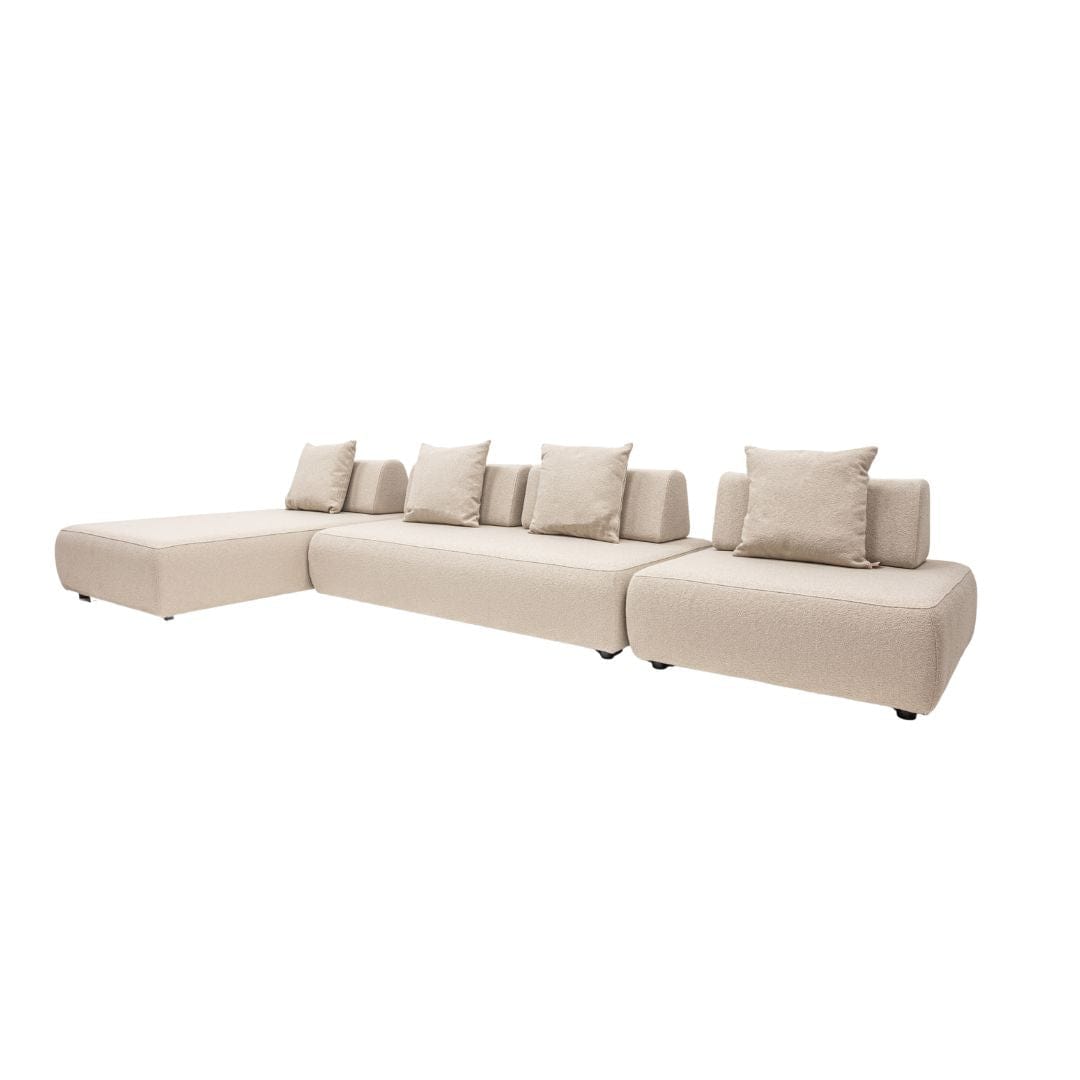 Outdoor Teak Wood Sofa - image 5
