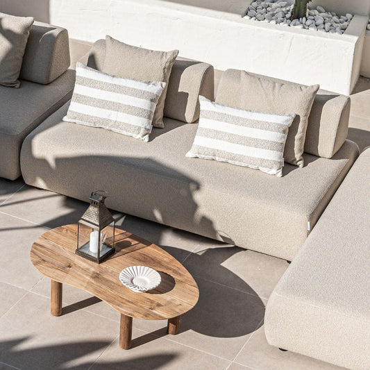 Outdoor Teak Wood Sofa - image 1