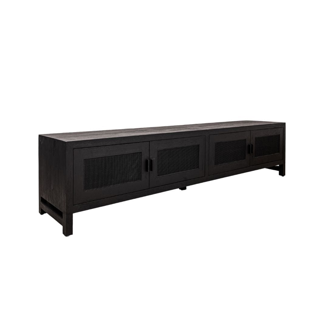 Teak Wood Black Cabinet - image 3