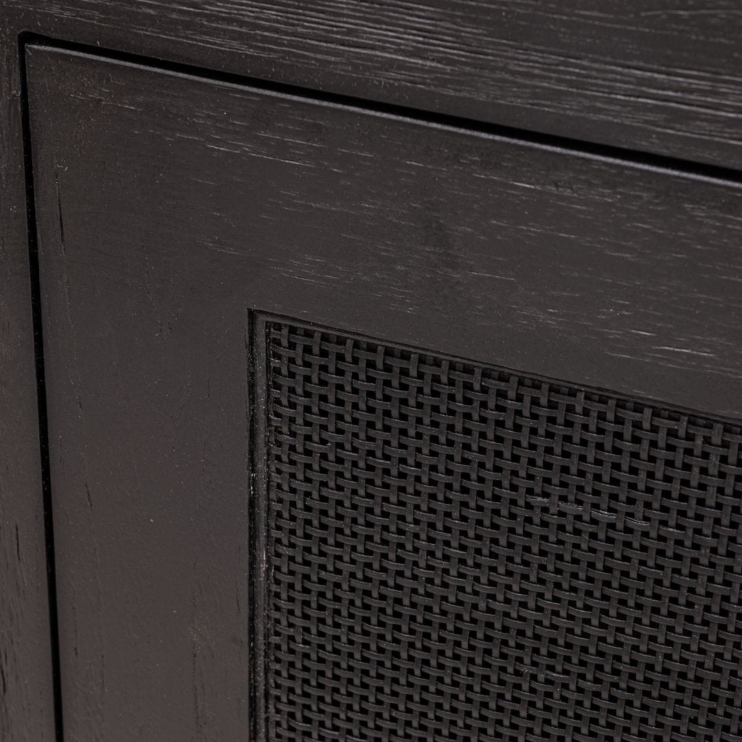 Teak Wood Black Cabinet - image 5