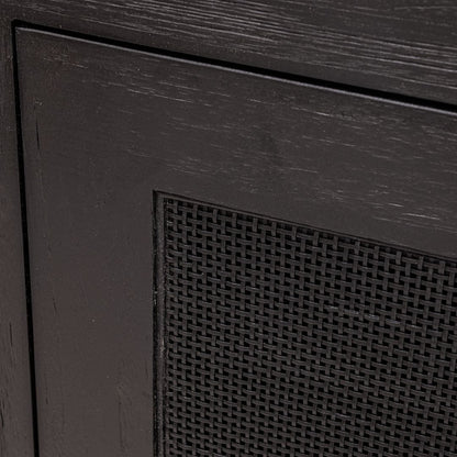 Teak Wood Black Cabinet - image 5