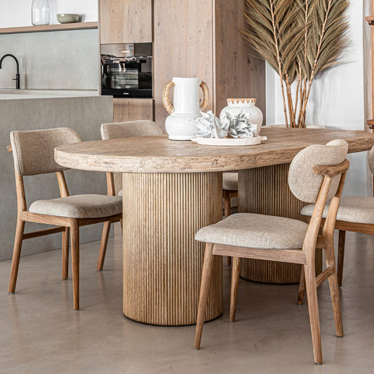 Outdoor Wood Rectangular Dining Table - image 1