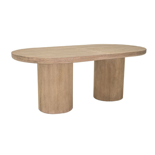 Outdoor Wood Rectangular Dining Table - image 2