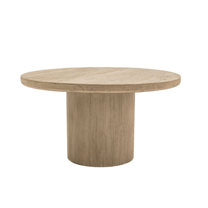Outdoor Wood Round Dining Table - image 3
