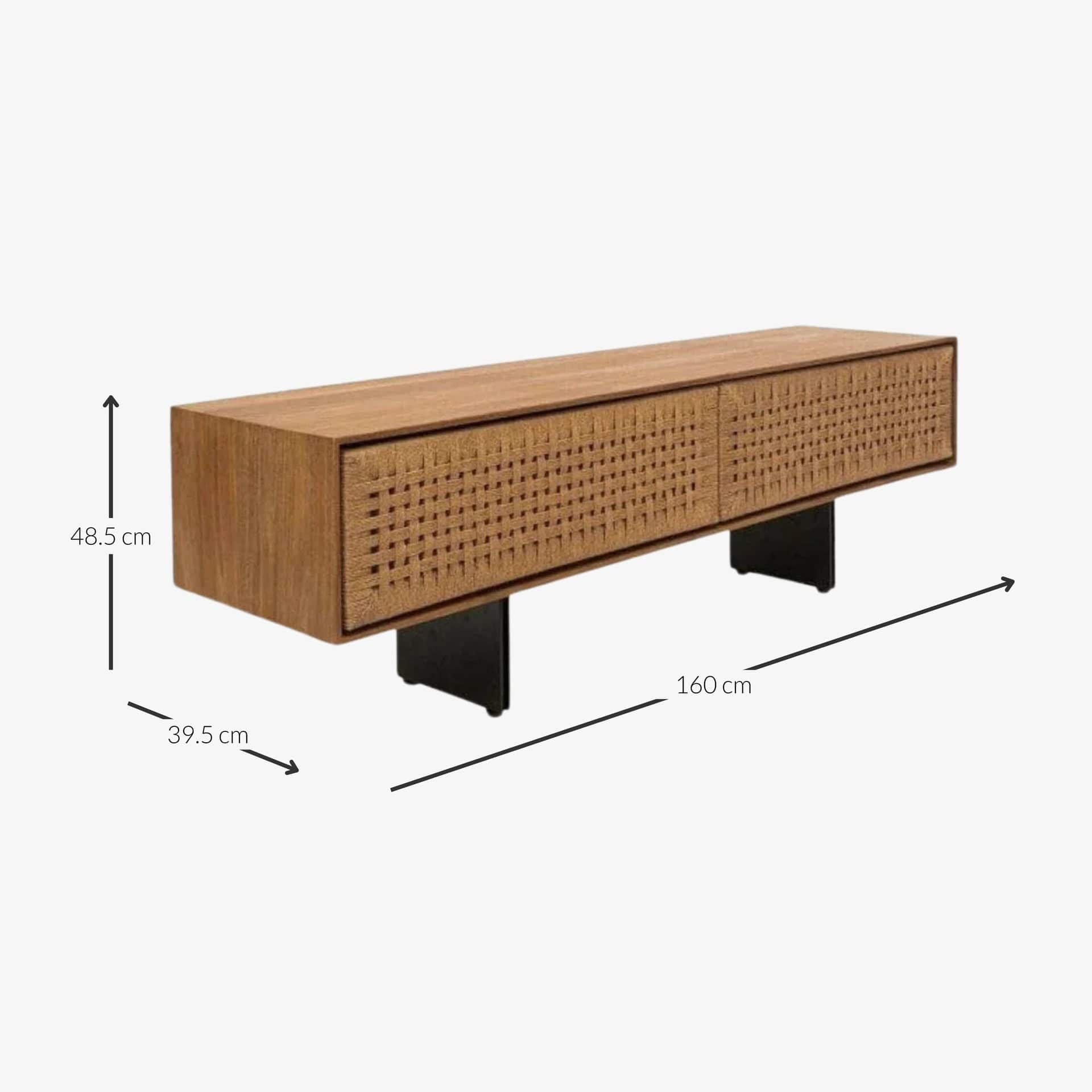 Teak Wood Tv Stand - image 5
