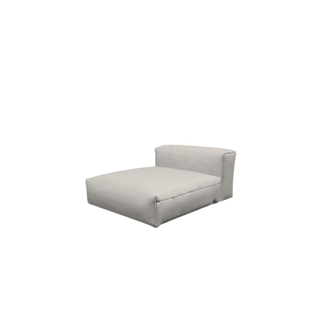 Outdoor Metal Gray Sofa - image 1