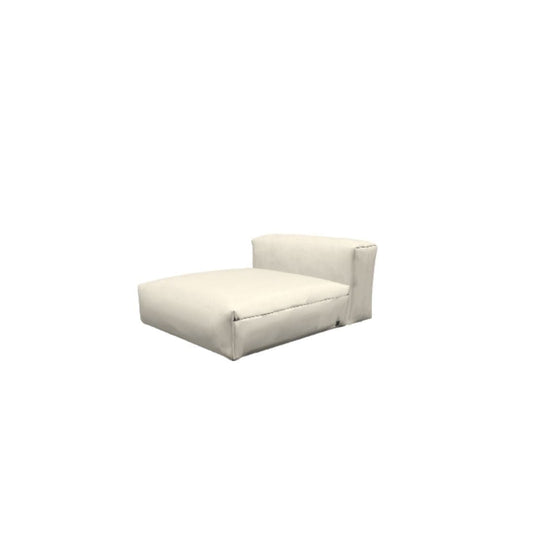 Outdoor Metal Cream Sofa - image 1